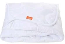 Гр Ковдра "Hypoallergenic" 20500300 (1) стьобана мікрофібра, силіконізоване волокно, 90х120 см, біла "Homefort"