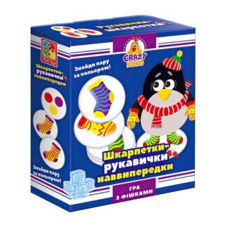 Гр Гра настільна розважальна Crazy Koko "Шкарпетки-рукавичка" VT8025-05 (12) "Vladi Toys" в коробці