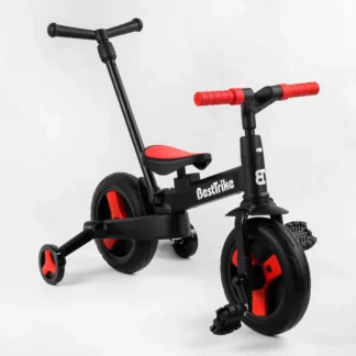Велосипед-трансформер Best Trike 23031 (1) колеса PU 10', батьківська ручка, знімні педалі