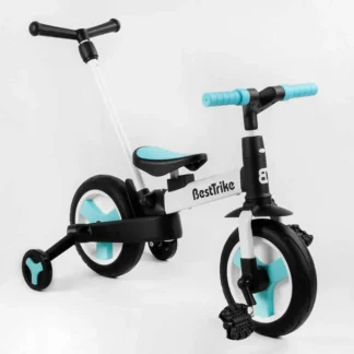 Велосипед-трансформер Best Trike 56659 (1) колеса PU 10', батьківська ручка, знімні педалі