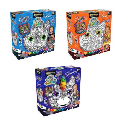 Гр Креативна творчість "My Color Pet-Bag" Сумочка CPB-01-01U,02U,03U УКР. (6) 3 види, "Danko Toys"