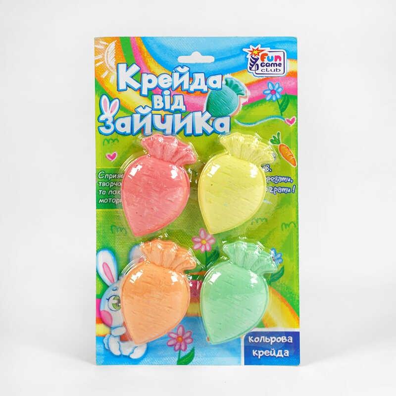 Гр Крейда 79000 "4FUN Game Club", "Морква", 4 кольори, на листі