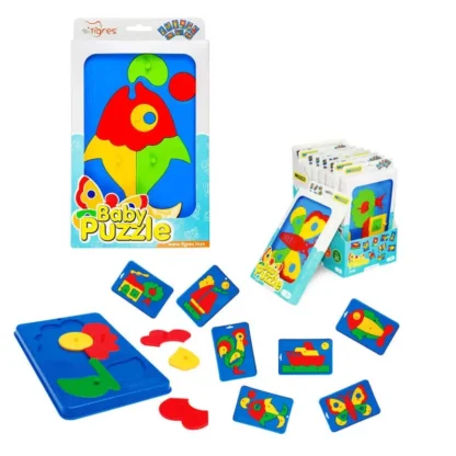 Гр Іграшка розвиваюча "Baby puzzles" 39340 (30) "Tigres"