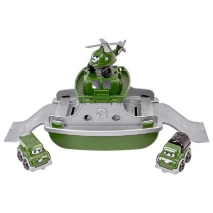 Гр Ігровий набір "Військовий транспорт" 9369 (6) "Technok Toys" військовий човен, 2 машинки, гелікоптер