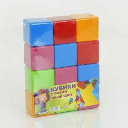 Гр Кубики великі 12 шт. 14067 (16) "M Toys"