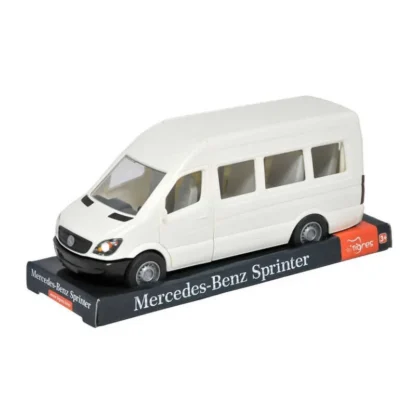Гр Автомобіль "Mercedes-Benz Sprinter" пасажирський (білий) на планшетці 39704 (6) "Tigres"