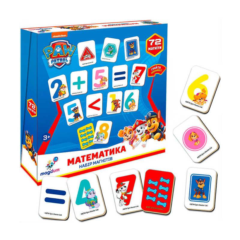 Гр Набор магнитов ML 4034-11 "Щенячий патруль. Математика" (24) "Magdum"
