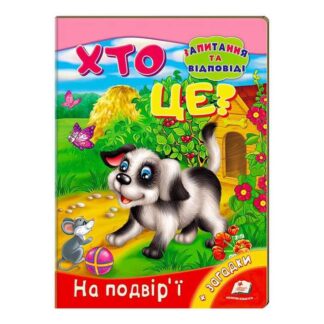 Гр Міні-енциклопедія "Хто це? На подвір’ї" 9789669470539 /укр/ (20) "Пегас"