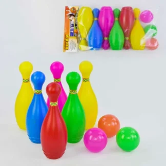 Гр Кеглі малий. 16200 (24) в кульке "M Toys"