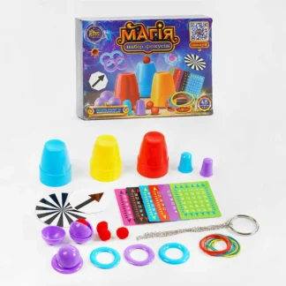 Гр Набір фокусів "Магія" 98650 (24/2) "4FUN Game Club", 48 способів гри, QR-код з відео майстер-класом, у коробці