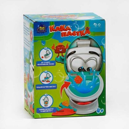 Игр Развлекательная игра "Какапастка" 74187 (12) "4FUN Game Club", унитаз, 12 пу, 2 какапульты,