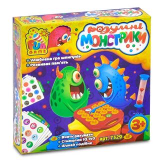 Гр Настільна гра "Розумні монстрики" 7329 (12) "4FUN Game Club", у коробці