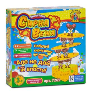 Гр Настольная игра "Сырая башня" 7265 (12) "4FUN Game Club", в коробке