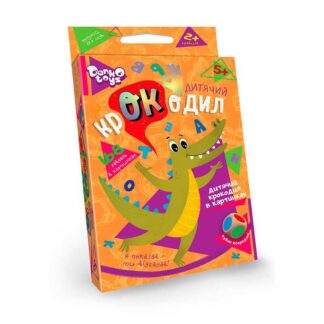 Гр Настольная игра викторина "Детский крокодил" CROC-01-01U УКР. (32) "Danko Toys"