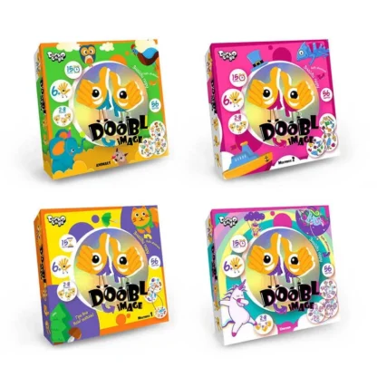 Гр Настольная развлекательная игра "Doobl Image" большая DBI-01-01U,02U,03U,04U (8) "Danko Toys"