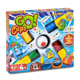 Гр Настольная развлекательная игра “Go Cups” 7401(12/2) “4FUN Game Club”,