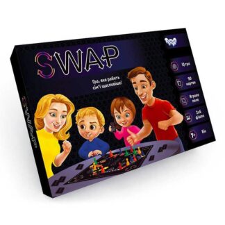 Ор Настольная развлекательная игра "Swap" укр G-Swap-01-01U (10) "Danko Toys"