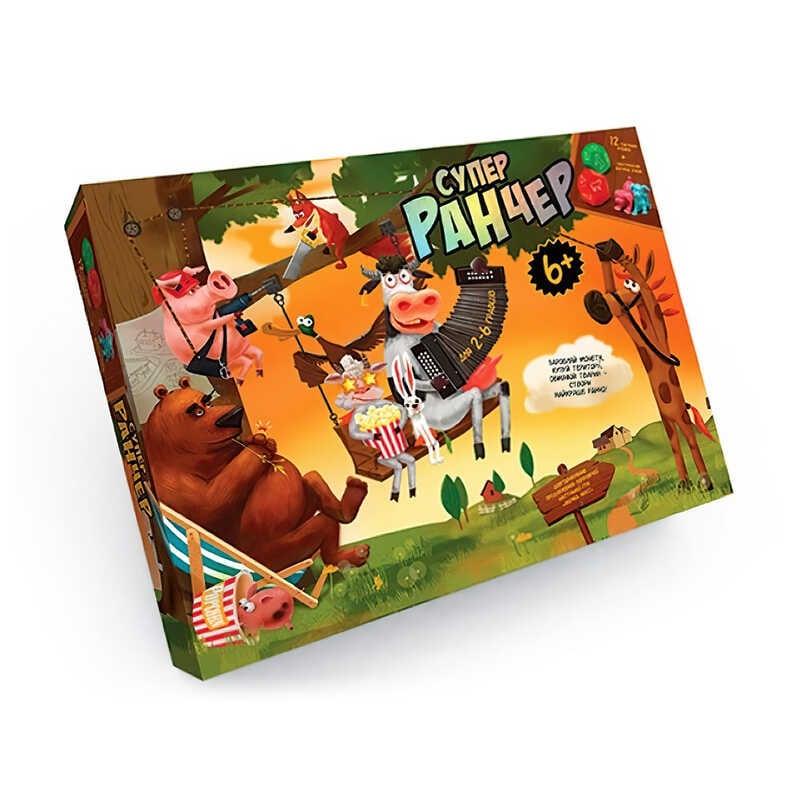 Ор Настольная развлекательная игра "Супер Ранчер" G-SR-01-01U УКР. (5) "Danko Toys"