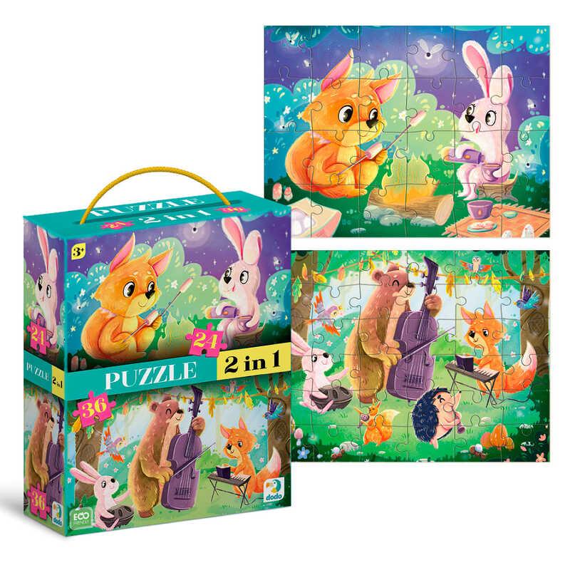 Пазл 2в1 "Летные вечера" 300609