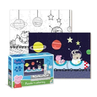 Пазл-розмальовка 2в1 "Peppa Pig" 200117