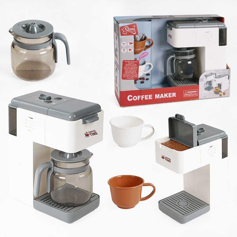 Кавомашина F 2311 підсвічування, звук, наливає воду, чашки, кавник, режими, в коробці