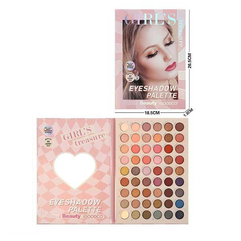 Косметика IG 3055 63 кольори тіней, дзеркало, в коробці