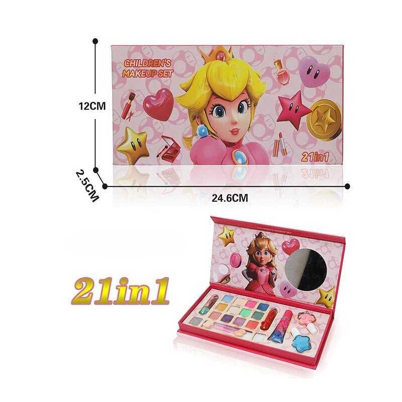 Косметика LK 3604 тіні для повік, блиски, лаки, пензлики, дзеркальце, в коробці