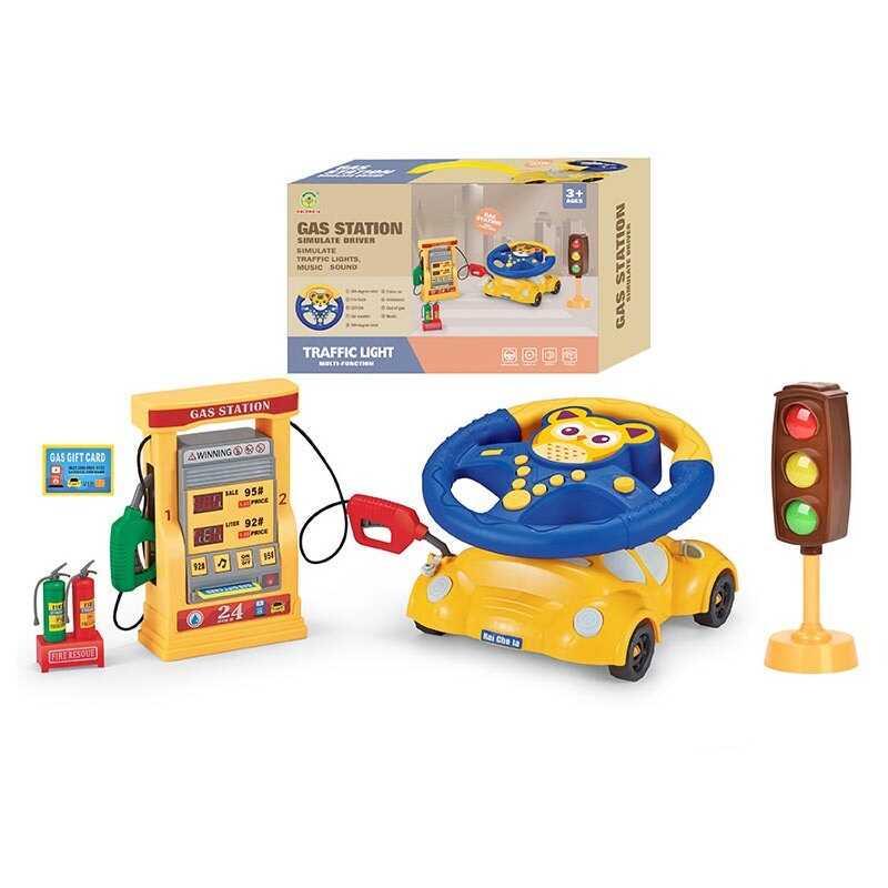 Кермо 2192 E-47 Штрих=91739 СОВА, світлофор, заправна станція, підсвічування, звук, мелодії, маши...