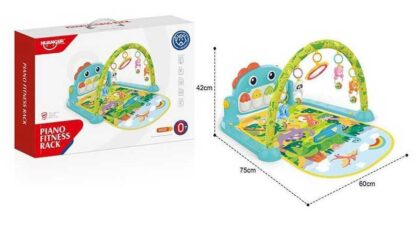 Коврик HE 0643 (12) съемная панель, подсветка, мелодии, 5 подвесок,