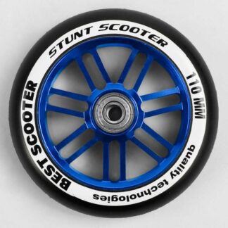 Колесо для трюкового самоката WH - 6301/110 (90) "Best Scooter", PU 110 мм цвет Сильней