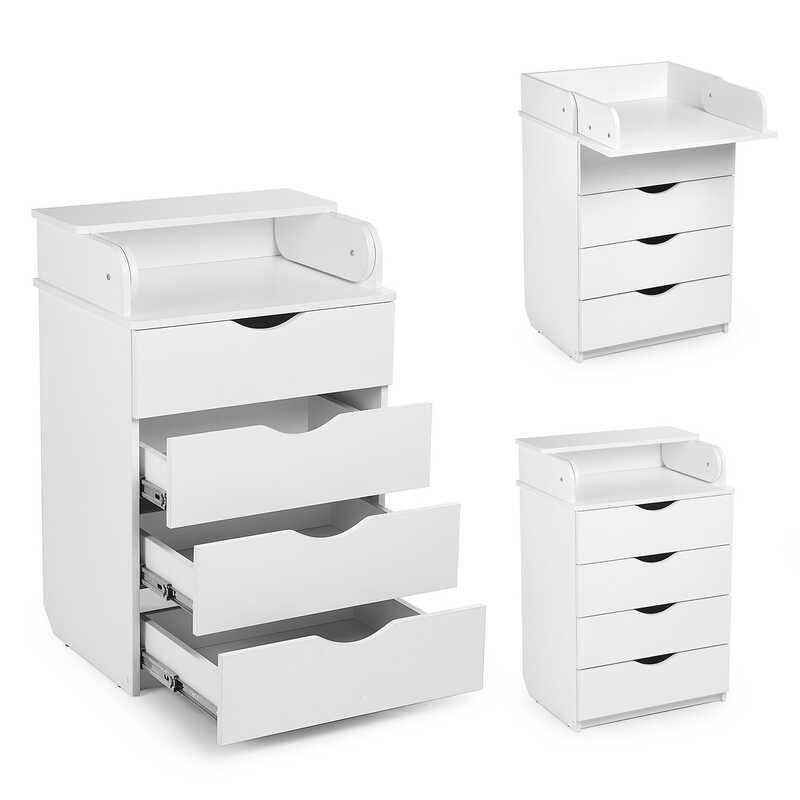 Гр Комод-пеленатор 600 колір - білий DSK-601