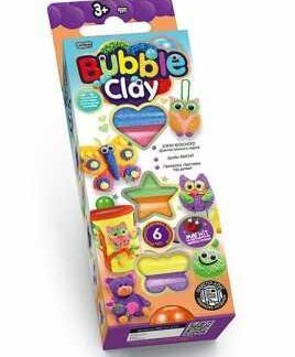 Гр Пінопластовий пластилін "BUBBLE CLAY" BBC-01-01U,02U (30) (УКР) "Danko Toys", 4 види