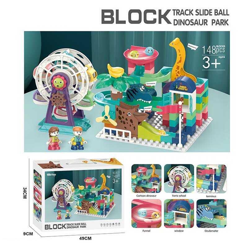 Конструктор 8021 146 деталей, "Дино-парк", в коробці