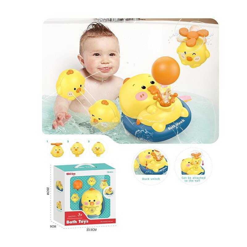 Гра для ванни 688-53 акумулятор 3.7 V, USB кабель, каченята, кулька, автоматичний принцип роботи,...