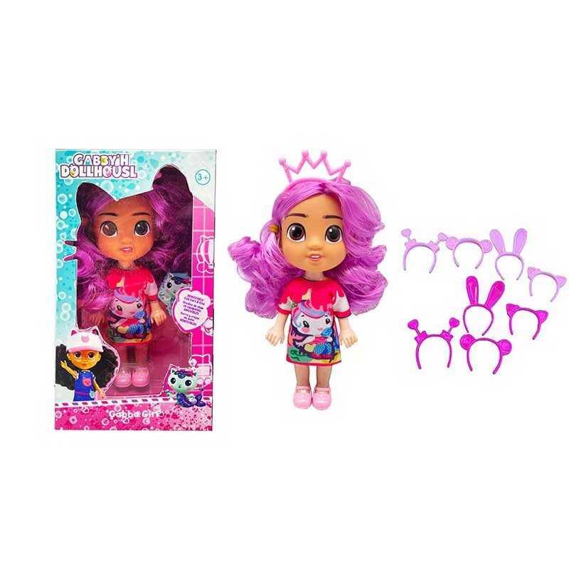 Лялька HBX 17 висота - 17 см, щільна гума, у коробці