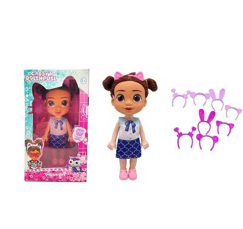 Лялька HBX 22 висота - 17 см, щільна гума, у коробці