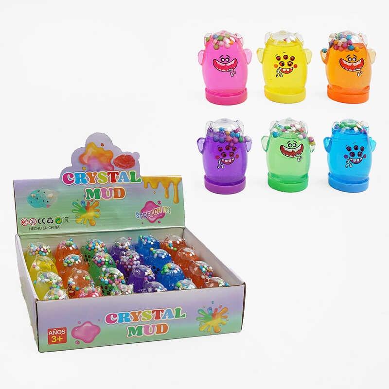 Лизун C 68863 ЦІНА ЗА 24 ШТУКИ В БЛОЦІ, кульки, в коробці