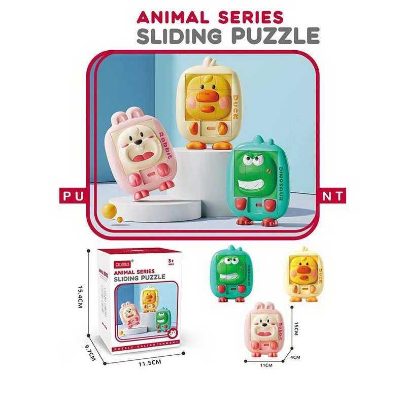 Логічна гра 801-03 3 шт, тваринки, 11х15 см, в коробці