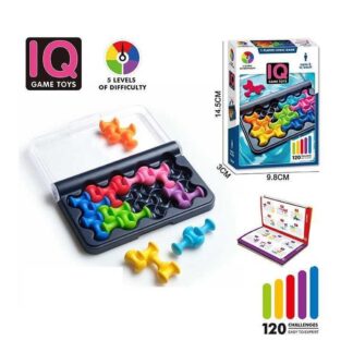 Логічна гра IQ 18 (144) 120 рівнів, інструкція, в коробці