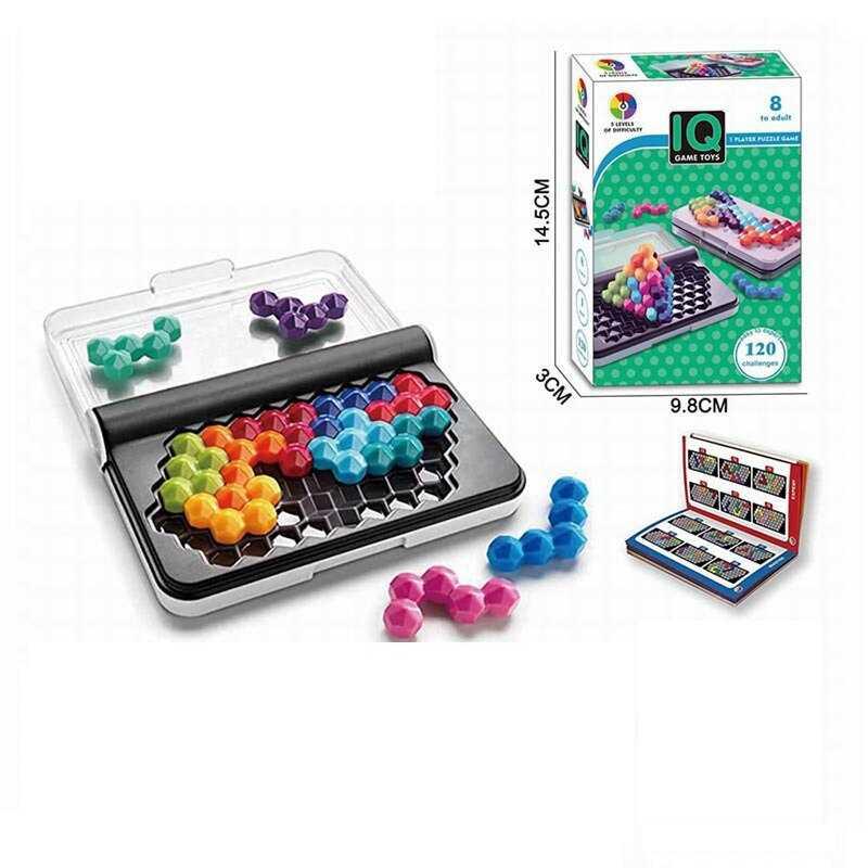 Логічна гра IQ 8 інструкція, 100+ рівнів, в коробці