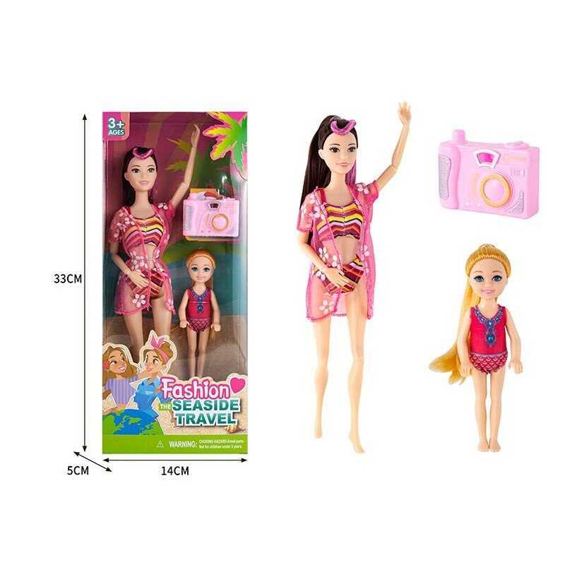 Лялька ST 55669-3 висота 30 см, маленька лялечка, фотоапарат, в коробці