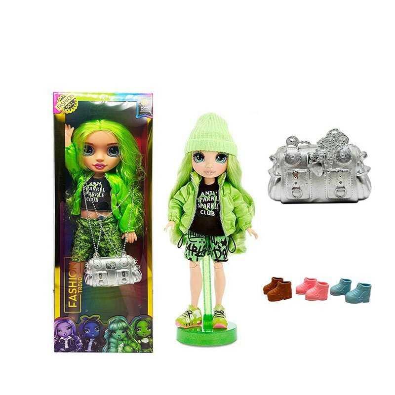 Лялька TK 2306 висота 57см, рухливі кінцівки та голова, знімний одяг та взуття, сумочка, в коробці