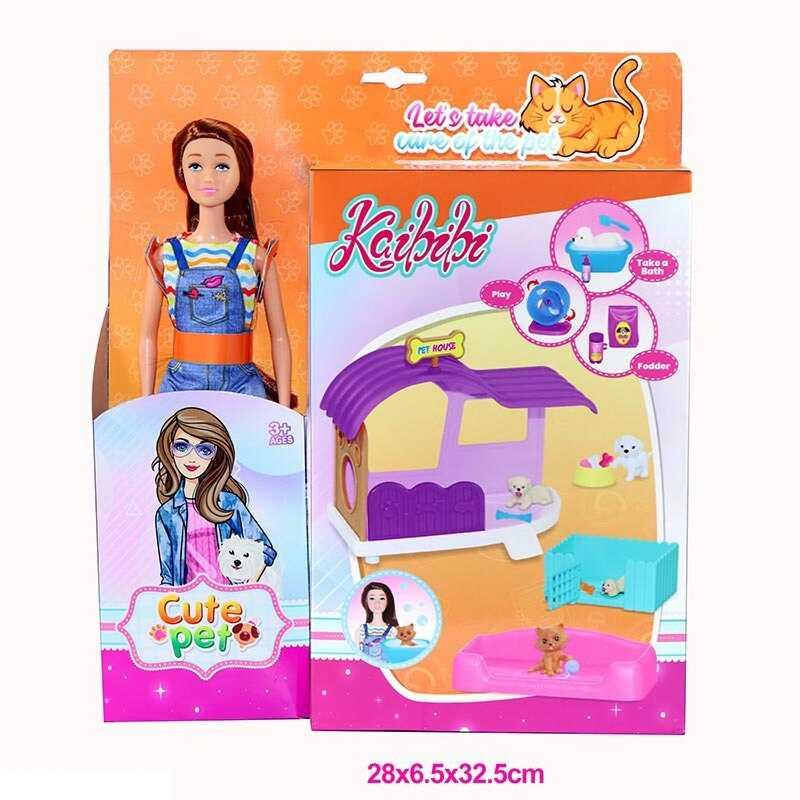 Лялька WG 208 30 см, аксесуари, улюбленці, в коробці