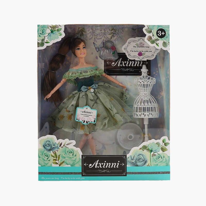 Лялька 6320-9 висота: 30 см, шарнірні суглоби, знімний одяг, аксесуари, в коробці