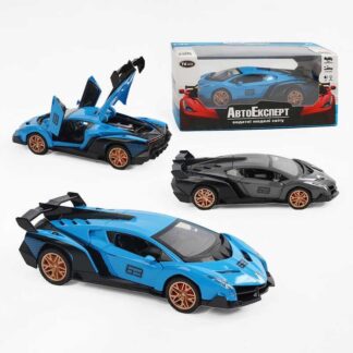 Машинка 60125 (48/2) "Авто Експерт" , металопластик, 1:32, звук, світло, інерція, відкриваються двері,