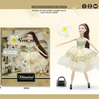 Лялька DMN 06 F (48/2) висота 30 см, зйомне взуття, аксесуари, в коробці