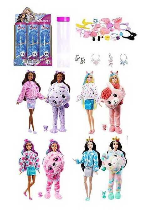 Лялька DXF 2614 ЦІНА ЗА 6 ШТУК В БЛОЦІ, 28 см, знімний костюм, аксесуари, шарнірні суглоби, сумоч...