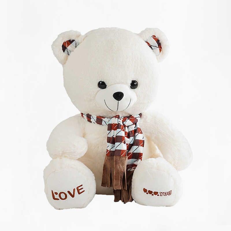 М`яка іграшка M 17383 “Ведмідь”, висота у сидячому положенні 46 см, у пакеті