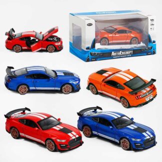 Машинка RS-11254 (48/2) "Авто Експерт", 3 кольори, металопластик, 1:32, звук, світло, інерція, рухомі елементи, в коробці, Машинка
