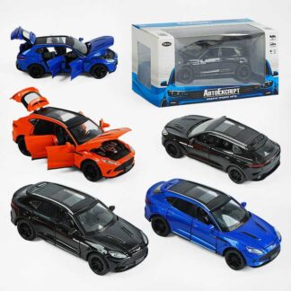 Машинка RS-18346 (48/2) "Авто Експерт", 3 кольори, металопластик, 1:32, звук, світло, інерція, рухомі елементи, ВИДАЄТЬСЯ ТІЛЬКИ